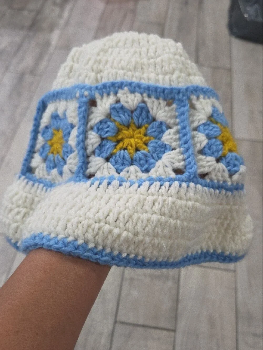 Handmade crochet accent